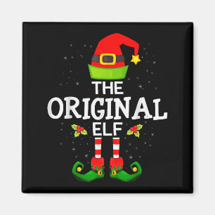 The Original Elf Christmas Family Matching Pajama  Magnet