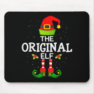 The Original Elf Christmas Family Matching Pajama  Mouse Pad