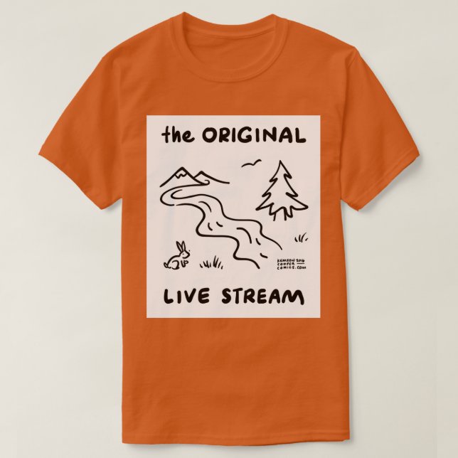 The Original Live Stream  T-Shirt (Design Front)