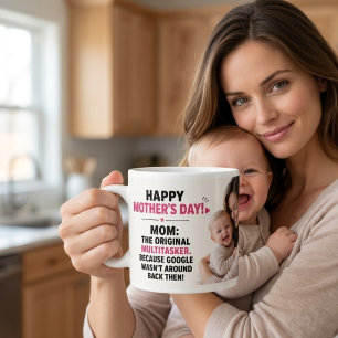 The Original Multitasker,Custom Photo Mug for Mum
