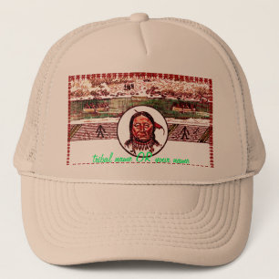 "The original people of north America" Trucker Hat