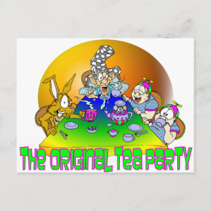 The Original TEA PARTY Invitation Postcard