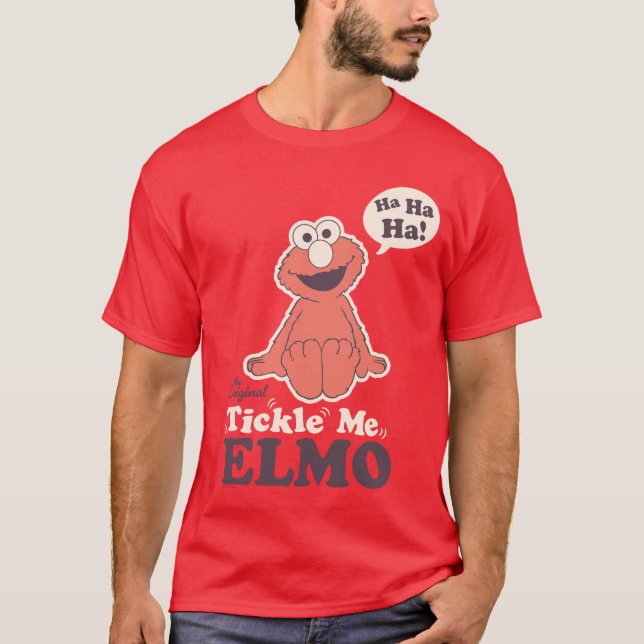 The Original Tickle Me Elmo T-Shirt (Front)