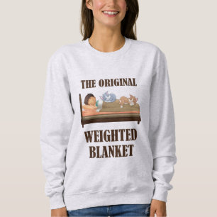 The Original Weighted Blanket Cute Cat Lover Sweatshirt