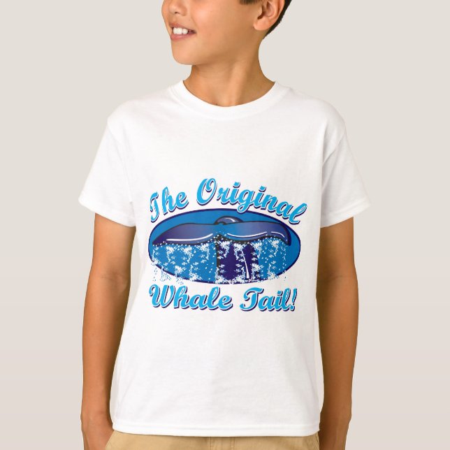 The Original Whale Tail T-Shirt (Front)