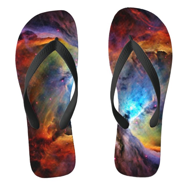 The Orion Nebula Jandals (Footbed)