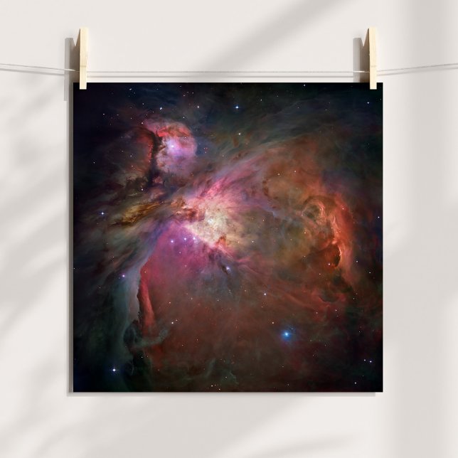 The Orion Nebula - Pink Poster (The Orion Nebula - Pink Poster)