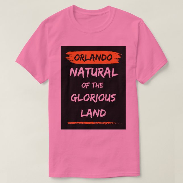 The Orlando T-Shirt (Design Front)