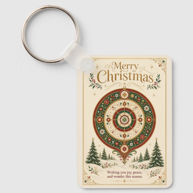The Ornament of Winter Wonder Key Ring (Front)