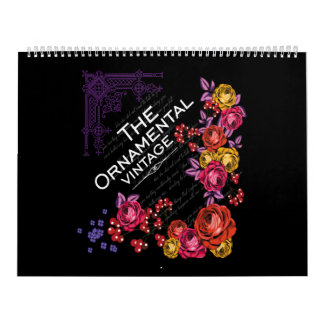 the ornamental vintage calendar