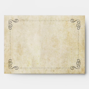 The Ornate Flourish Vintage Wedding Collection Envelope