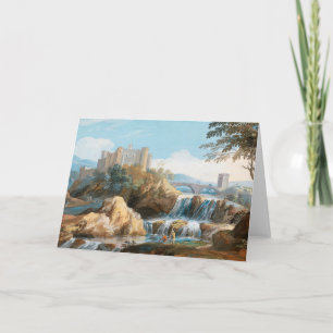 The Orsini Castle   Giovanni Battista Busiri Card