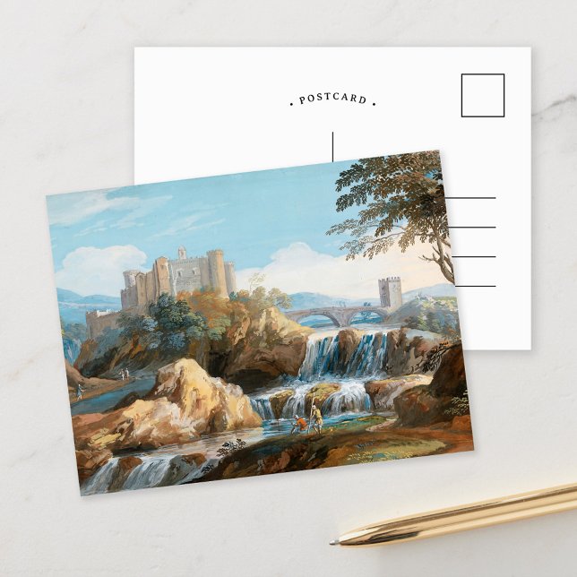 The Orsini Castle | Giovanni Battista Busiri Postcard (Creator Uploaded)