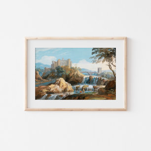 The Orsini Castle   Giovanni Battista Busiri Poster