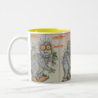 The other theory of evolution Two-Tone coffee mug