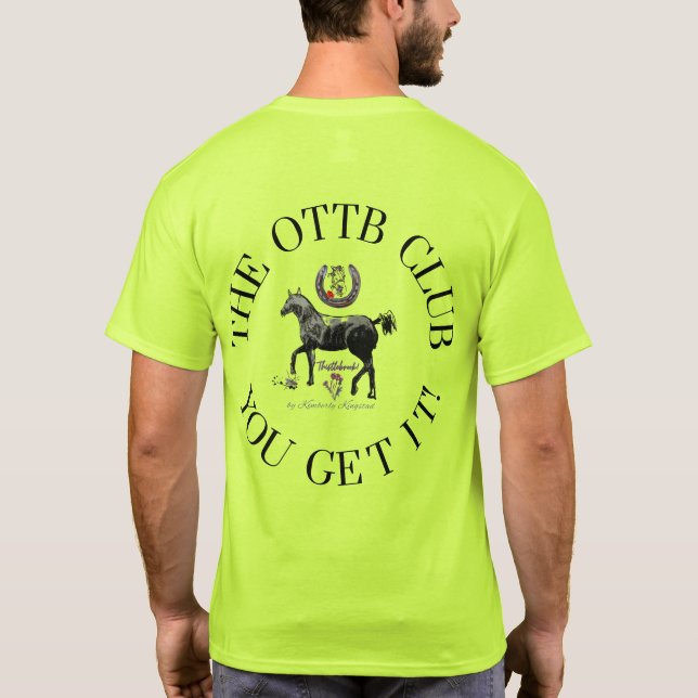 the OTTB CLUB T-Shirt (Back)