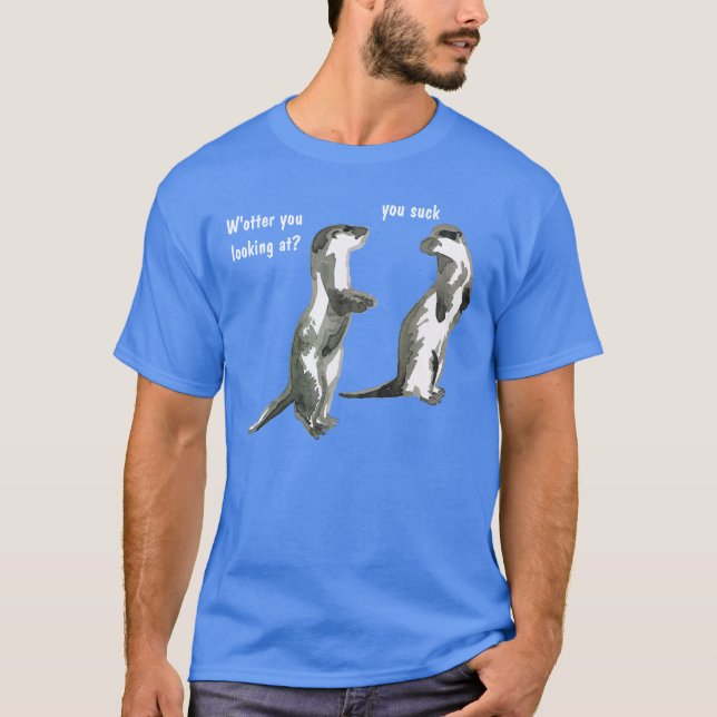 the otter side 1 T shirt (Front)