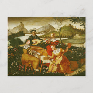 The Outdoor Concert Postcard