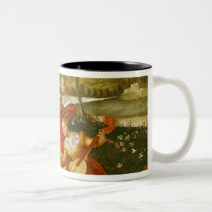 The Outdoor Concert Two-Tone Coffee Mug