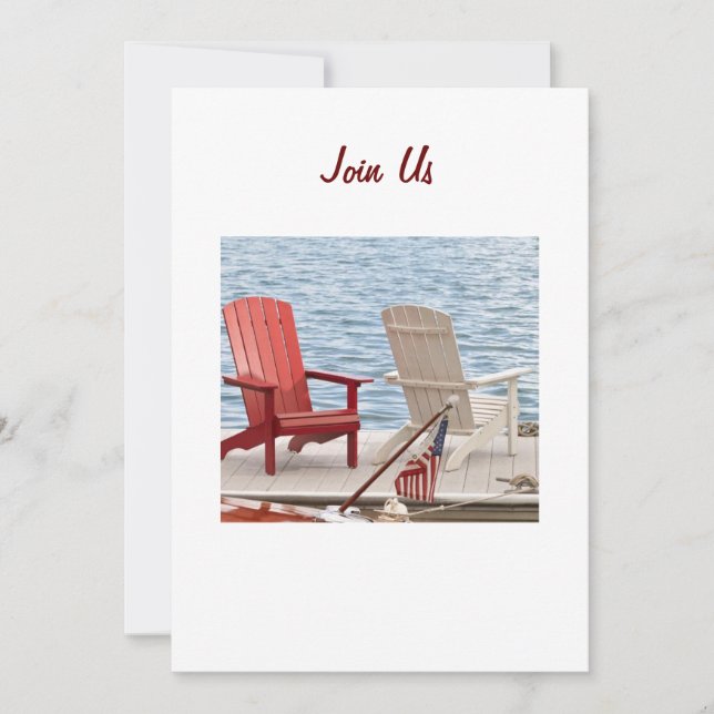 THE OUTDOOR PARTY INVITATION OF ALL INVITES! (Front)