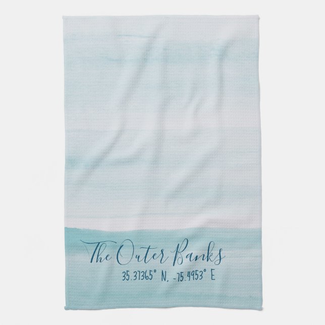 The Outer Banks Kitchen Towel (Vertical)