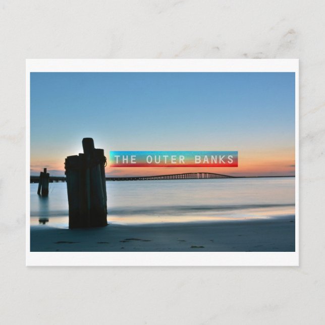 The Outer Banks. Postcard (Front)