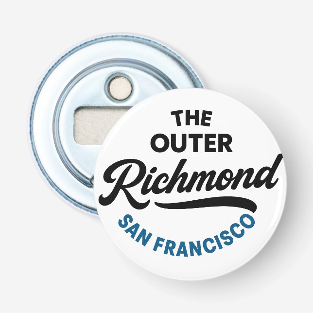 The Outer Richmond Bottle Opener (Front)