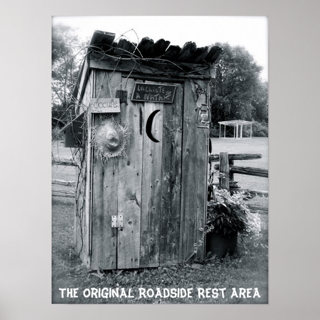 "The Outhouse" Poster (Front)