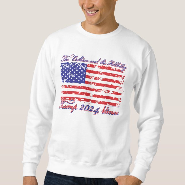 The Outlaw and The Hillbilly Sweatshirt (Front)