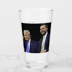 The Outlaw and The Hillbilly Trump 2024 Glass