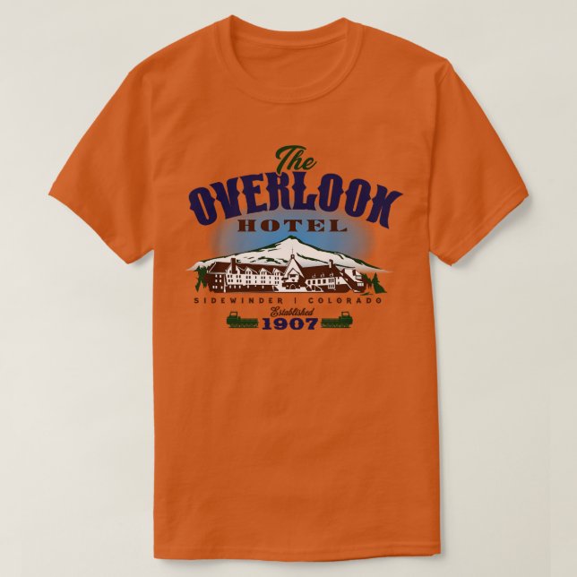 The Overlook Hotel T-Shirt (Design Front)