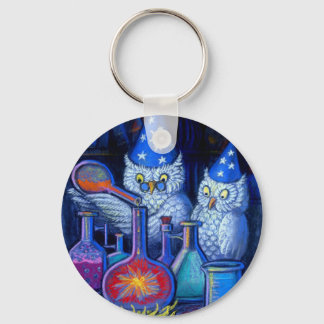 The Owl Chemists Key Ring