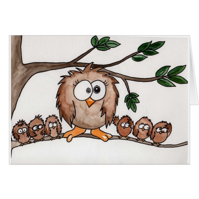 The Owl Family (Front Horizontal)