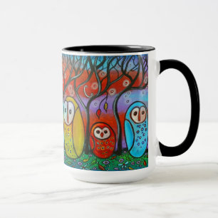 The Owl Family Mug
