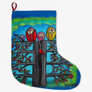 The Owl Family Stocking