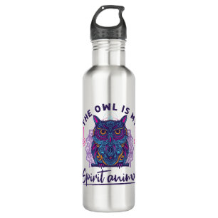The Owl Is My Spirit Animal 710 Ml Water Bottle