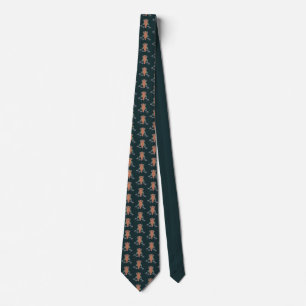 The Owl of wisdom and flowers Tie