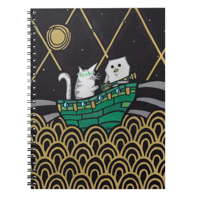The Owl & The Pussycat Notebook (Front)