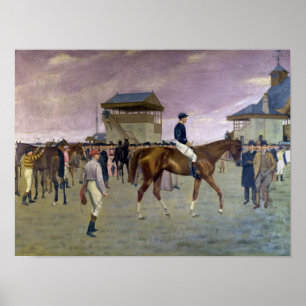The Owner's Enclosure, Newmarket Poster