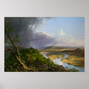 The Oxbow by Thomas Cole Poster