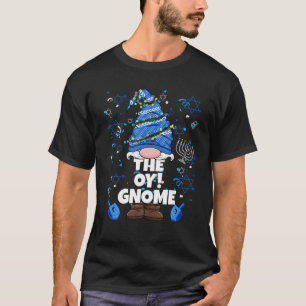 The Oy Gnome for Funny Jewish Matching Hanukkah Oy T-Shirt