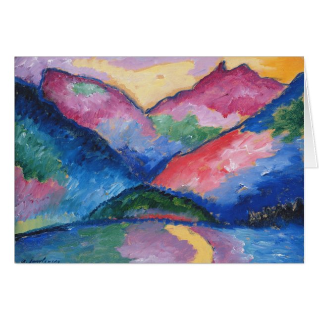 The Oy Valley, 1910 (Front Horizontal)