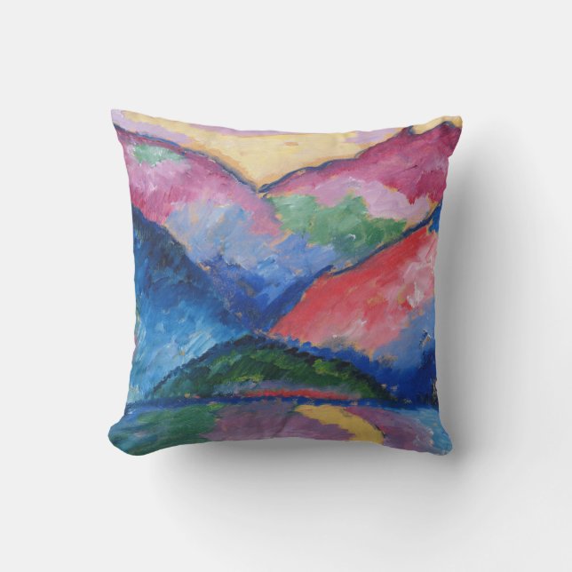 The Oy Valley, 1910 Cushion (Front)