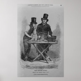 The Oyster Stall Poster