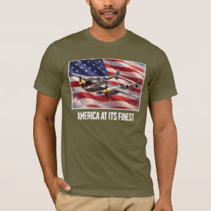 The P-38 Lightning - America at its Finest T-Shirt
