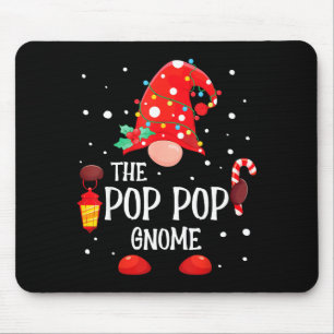 The P P Gnome Matching Family Christmas Gnome Paja Mouse Pad