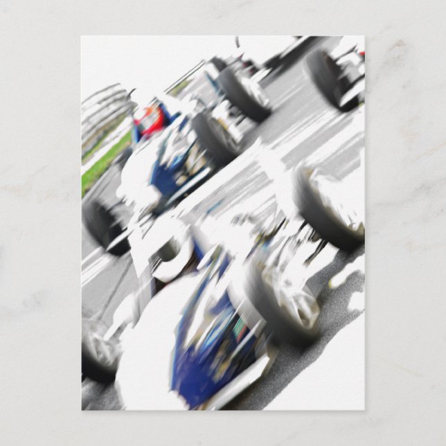 The Pace Lap Postcard (Front)