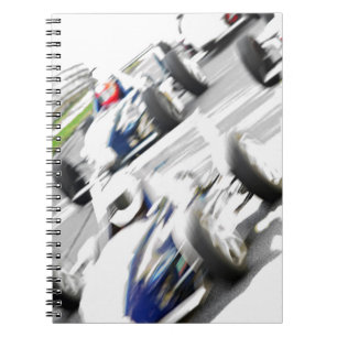 The Pace Lap Spiral Notebook