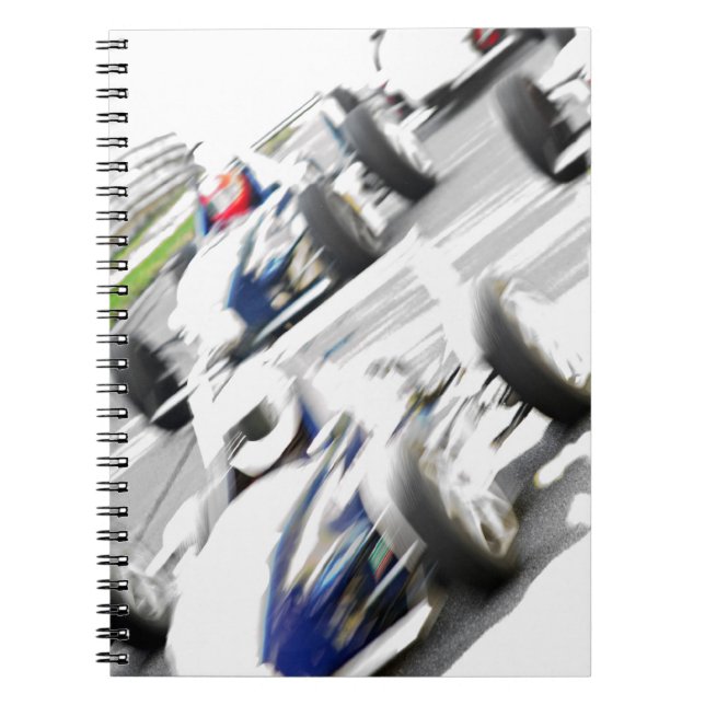 The Pace Lap Spiral Notebook (Front)