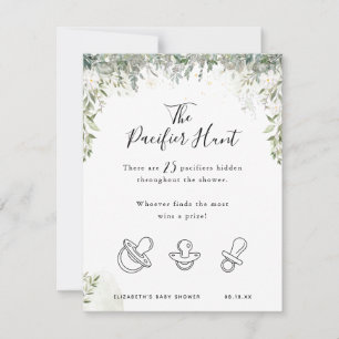 The Pacifier Hunt Baby Shower Game